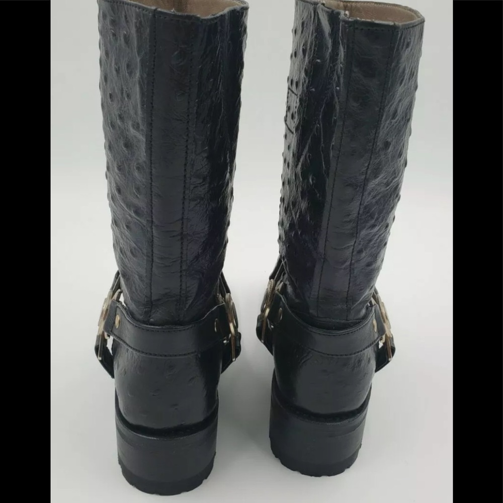 Versace Ostrich Leather Boots Firm !!!!!! - Gem
